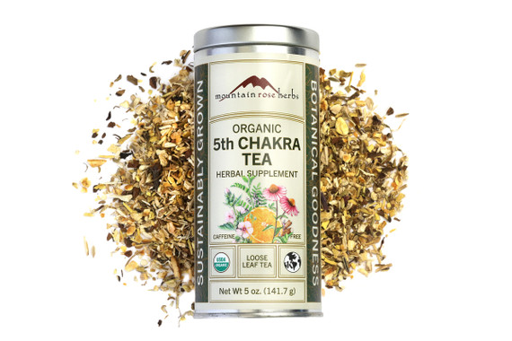 Organic 5th Chakra Tea Tin