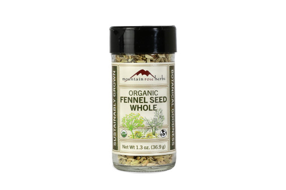 Bottled Organic Fennel Seed