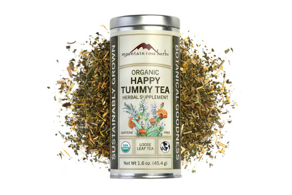 Organic Happy Tummy Tea Tin