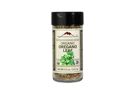 Bottled Organic Oregano Leaf