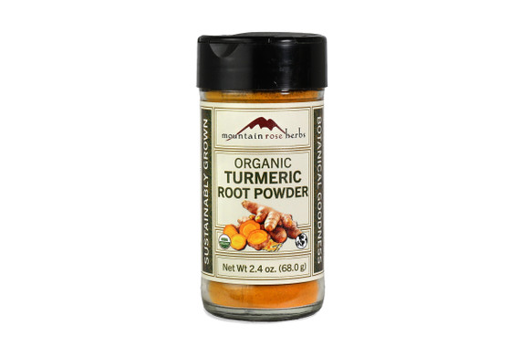 Organic Bottled Turmeric Root Powder